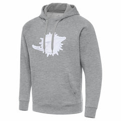 Miami Dolphins Antigua Victory Pullover Hoodie Heather Gray - NFL