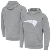 New England Patriots Antigua Victory Pullover Hoodie Heather Gray - NFL