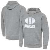 Green Bay Packers Antigua Victory Pullover Hoodie Heather Gray - NFL