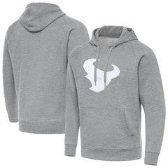Houston Texans Antigua Victory Pullover Hoodie Heather Gray - NFL