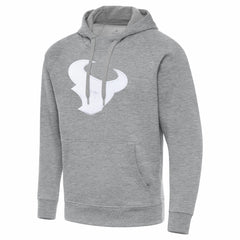 Houston Texans Antigua Victory Pullover Hoodie Heather Gray - NFL