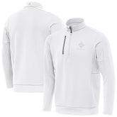 New Orleans Saints Antigua Generation Quarter-Zip Jacket White - NFL
