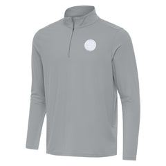 Pittsburgh Steelers Men's Antigua Intent Quarter-Zip Jacket Gray - NFL