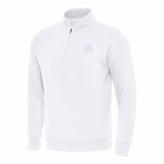 Cleveland Browns Antigua Victory Quarter-Zip Top White - NFL