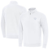 Jacksonville Jaguars Antigua Victory Quarter-Zip Top White - NFL