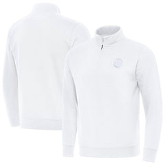 Pittsburgh Steelers Antigua Victory Quarter-Zip Top White - NFL