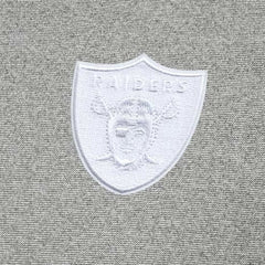Las Vegas Raiders Antigua Subtle Quarter-Zip Top Heather Gray - NFL
