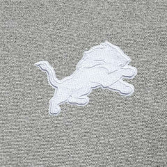 Detroit Lions Antigua Subtle Quarter-Zip Top Heather Gray - NFL