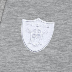 Las Vegas Raiders Antigua Victory Pullover Hoodie Heather Gray - NFL