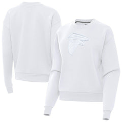 Atlanta Falcons Antigua Women's Victory Pullover Sweatshirt White - NFL