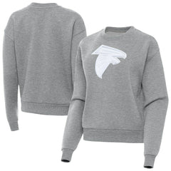 Atlanta Falcons Antigua Women's Victory Pullover Sweatshirt Heather Gray - NFL
