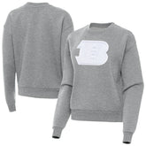 Cincinnati Bengals Antigua Women's Victory Pullover Sweatshirt Heather Gray - NFL
