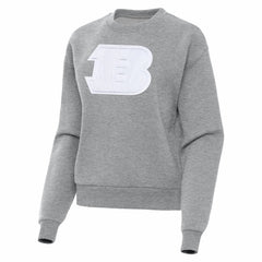 Cincinnati Bengals Antigua Women's Victory Pullover Sweatshirt Heather Gray - NFL