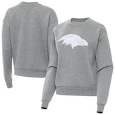 Baltimore Ravens Antigua Women's Victory Pullover Sweatshirt Heather Gray - NFL