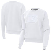 Cincinnati Bengals Antigua Women's Victory Pullover Sweatshirt White - NFL