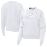 Green Bay Packers Antigua Women's Victory Pullover Sweatshirt White - NFL