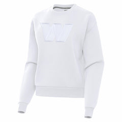 Washington Commanders Antigua Women's Victory Pullover Sweatshirt White - NFL