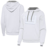 New York Giants Antigua Women's Victory Pullover Hoodie White - NFL