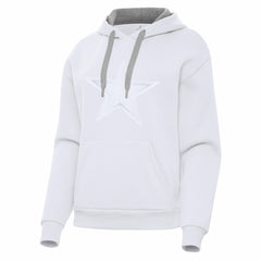 Dallas Cowboys Antigua Women's Victory Pullover Hoodie White - NFL