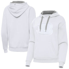 Cincinnati Bengals Antigua Women's Victory Pullover Hoodie White - NFL