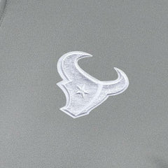 Houston Texans Antigua Women's Reprocess Quarter-Zip Top Gray - NFL