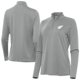 Arizona Cardinals Antigua Women's Reprocess Quarter-Zip Top Gray - NFL