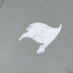Tampa Bay Buccaneers Antigua Women's Reprocess Quarter-Zip Top Gray - NFL