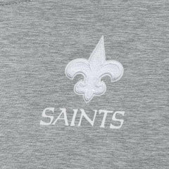 New Orleans Saints Antigua Women's Victory Crew Pullover Sweatshirt Heather Gray - NFL