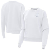 Pittsburgh Steelers Antigua Women's Victory Crew Pullover Sweatshirt White - NFL