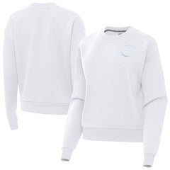 Pittsburgh Steelers Antigua Women's Victory Crew Pullover Sweatshirt White - NFL