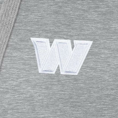 Washington Commanders Antigua Women's Victory Pullover Hoodie Heather Gray - NFL