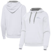Denver Broncos Antigua Women's Victory Pullover Hoodie White - NFL