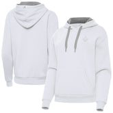 New Orleans Saints Antigua Women's Victory Pullover Hoodie White - NFL