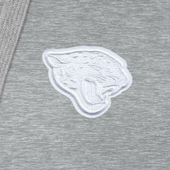 Jacksonville Jaguars Antigua Women's Victory Pullover Hoodie Heather Gray - NFL
