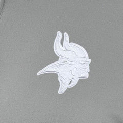 Minnesota Vikings Antigua Women's Reprocess Quarter-Zip Top Gray - NFL