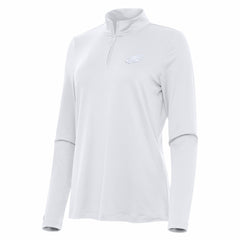 Philadelphia Eagles Antigua Women's Reprocess Quarter-Zip Top White - NFL
