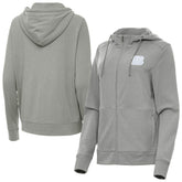 Cincinnati Bengals Antigua Women's Seeker Full-Zip Hoodie Jacket Heather Gray - NFL