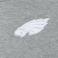 Philadelphia Eagles Antigua Women's Victory Crew Pullover Sweatshirt Heather Gray - NFL