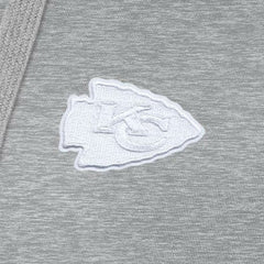 Kansas City Chiefs Antigua Women's Victory Pullover Hoodie Heather Gray - NFL