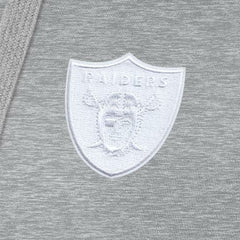 Las Vegas Raiders Antigua Women's Victory Pullover Hoodie Heather Gray - NFL