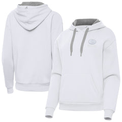 Green Bay Packers Antigua Women's Victory Pullover Hoodie White - NFL