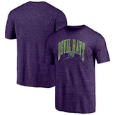 Tampa Bay Rays Purple Cooperstown Collection Line Corps Tri-Blend T-Shirt On Sale