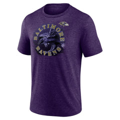 Baltimore Ravens Purple Sporting Chance Tri-Blend T-Shirt - NFL