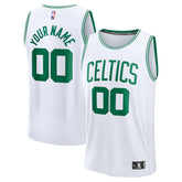 Fanatics - Boston Celtics Fast Break Custom Jersey - Association Edition - White