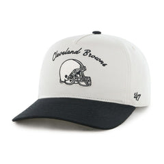 Cleveland Browns '47 Safe Bet Stable Hitch Adjustable Hat Cream/Black - 47 brand