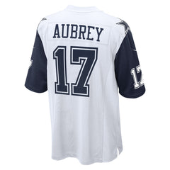 Brandon Aubrey Dallas Cowboys Alternate Game Team Jersey White - Nike