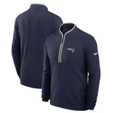 New England Patriots Lightweight Victory Dri-FIT Half-Zip Pullover Navy - Nike