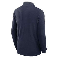 New England Patriots Lightweight Victory Dri-FIT Half-Zip Pullover Navy - Nike