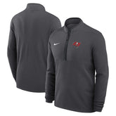 Tampa Bay Buccaneers Lightweight Victory Dri-FIT Half-Zip Pullover Anthracite - Nike