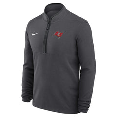 Tampa Bay Buccaneers Lightweight Victory Dri-FIT Half-Zip Pullover Anthracite - Nike
